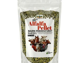 Old Cobblers Farm™ Alfalfa Green Manure Fertilizer | Boost Animal Nutrition & Enrich Garden Soil