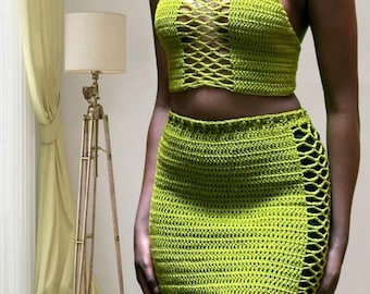 Jupe au crochet Peekaboo