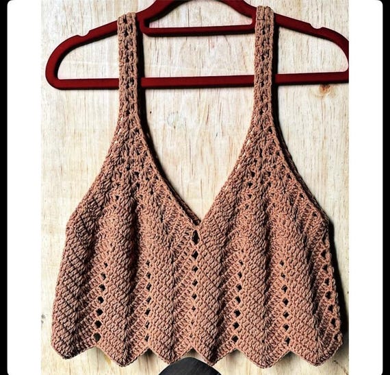 Viva Crochet Tank Top: Summer Crop Top (PDF Pattern)