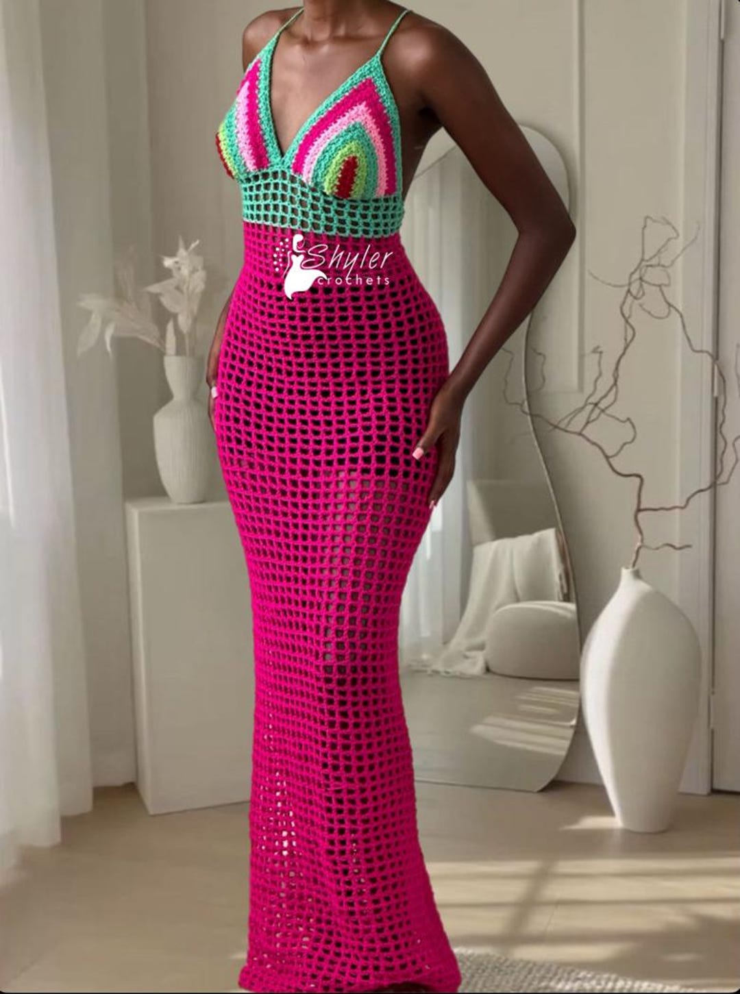 Liza Crochet Dress - Etsy