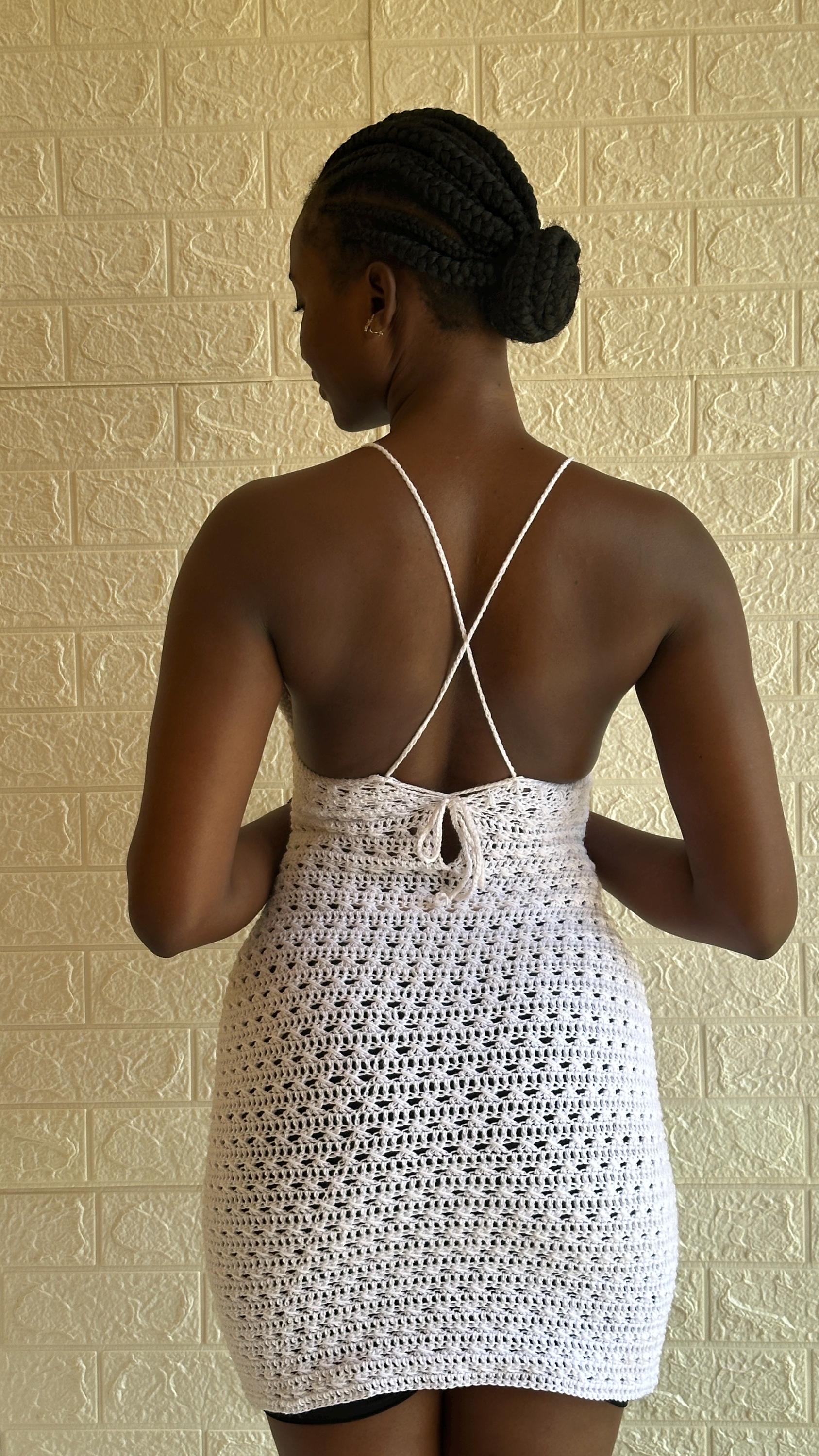 zara crochet dress pattern Daughter creates Zara-inspired crochet dress