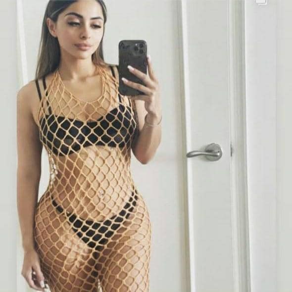 Fishnet Dress - Etsy