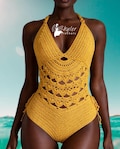 Crochet mandala monokini/ bathing suit (PDF Download)