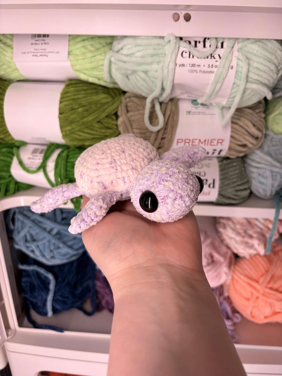 Handmade Sea Turtle Plushie – Soft Chenille Yarn Toy - Etsy