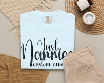 Just Married script name personalization T-Shirt | Wedding Bride Tee