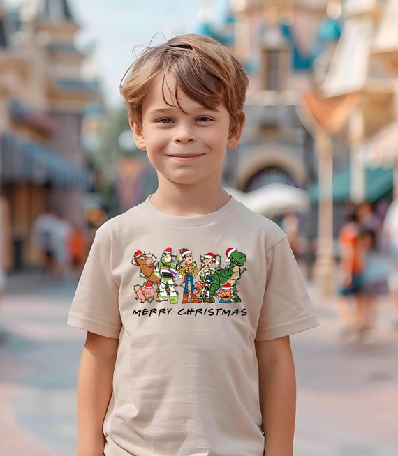 Toy Story Christmas Shirt, Christmas Shirt, Disney Toy Story Shirt, Christmas Gift, Christmas Youth T-Shirt, Merry Christmas Kids Tee