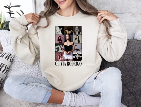 Olivia Rodrigo Sweatshirt, Unisex Fan Gift Hoodie