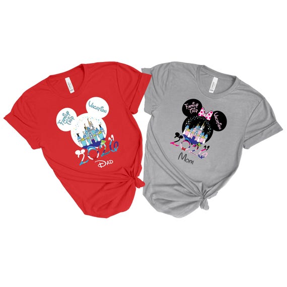 Disney DTF Transfer, Custom DTF Transfers, Family DTF Transfer