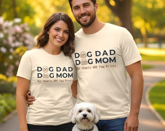 Dog Dad And Dog Mom Matching Shirt