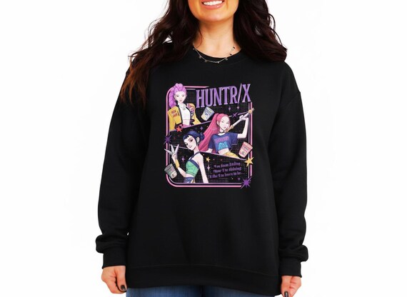Huntrix Sweatshirt, Demon Hunters Shirt, Kpop Movie Shirt, Huntrix Girls Hoodie, Saja Fan Shirt, Huntrix Shirt