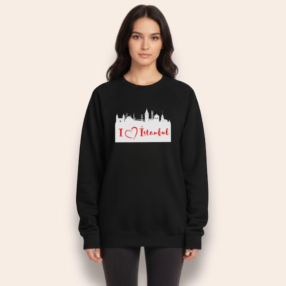 I Love Istanbul Shirt, Turkish Pride Tee, Unisex Istanbul T Shirt, Turkish American Gift, City Lover Graphic Tee