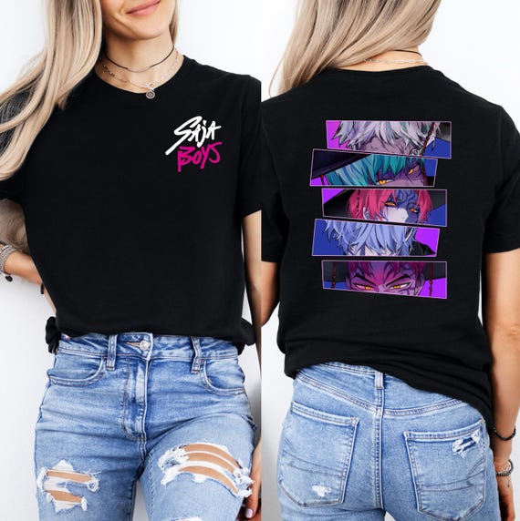 Saja Boys Boy Band Shirt, Demon Hunters T-Shirt, Kpop Saja Boys Shirt, Huntrix Shirt, Kpop Movie Shirt, Saja Boys Shirt, Kpop Tee
