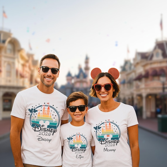 Disney DTF Transfer, Custom DTF Transfers, Family DTF Transfer
