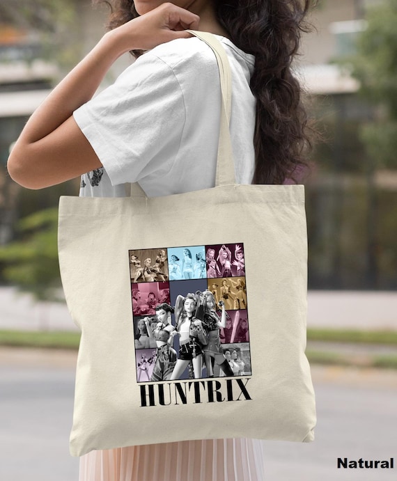 Huntrix Girls Tote Bag, Kpop Demon Hunters Bag, Demon Hunters Tote Bag, Huntrix Fan Bag, Saja Girls Bag, Rumi Zoey Mira Bag, Huntrix Bag