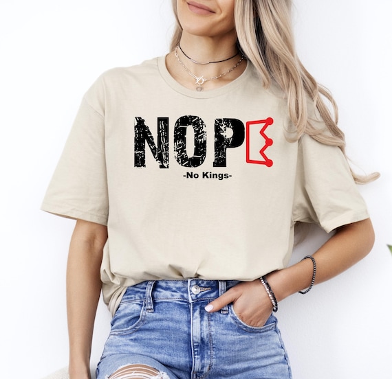 No Kings Graphic Tee, American Protest Shirt