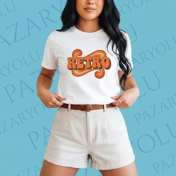 Comfort Colors 1717 Ivory T-Shirt Mockup: High-Resolution JPG (Commercial Use)