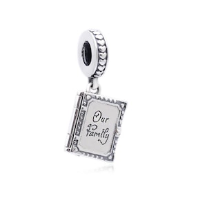 pandora family book pendant charm s925 ale