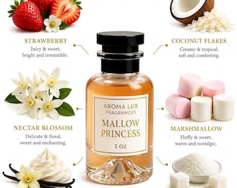 Mallow Princess Perfume Spray | marshmallow gourmand
