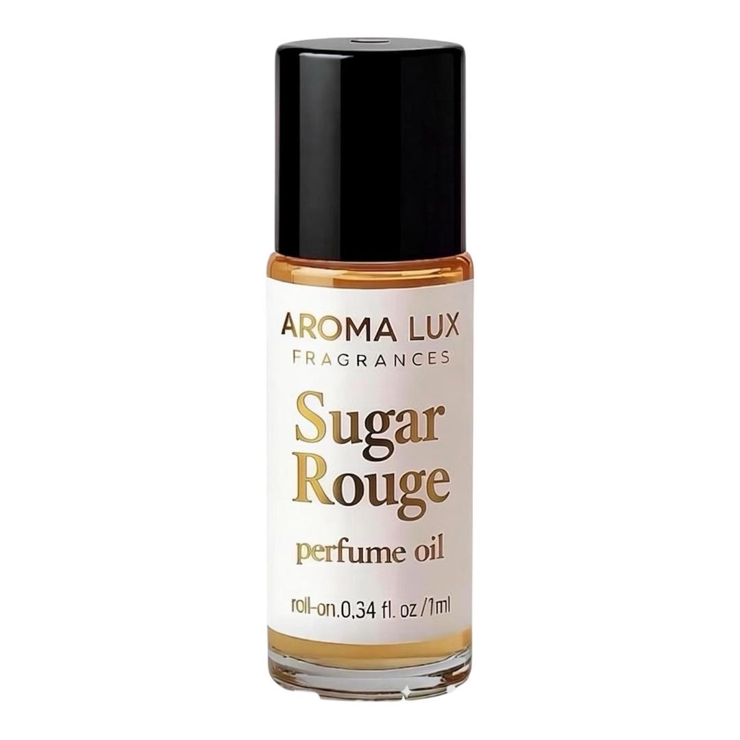 Sugar Rouge Perfume Oil Roll on - Burnt Sugar, Velvety Vanilla & Warm ...