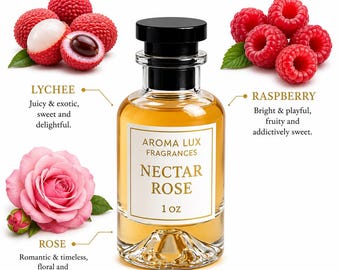 Nectar Rose Perfume Spray – Velvet Petals & Warm Musk