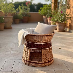 Cuccia per gatti in vimini / Mobili per gatti / Un regalo per un amante dei gatti / Torre per gatti in legno / Cuccia per cani e gatti / Trespolo per finestra per gatti / Cucce e grotte per gatti