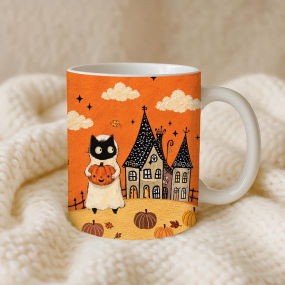 Ghost Mug Halloween Ghost Mug Cute Ghost Mug Cute Halloween Mug Spooky Mug Spooky Season Mug Halloween Gift Spooky Season Gift