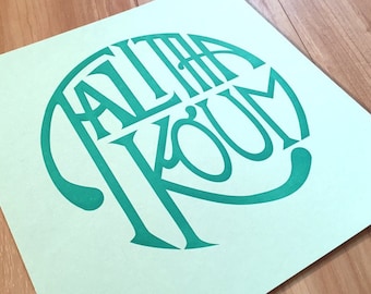 Talitha Koum - Buchdruck