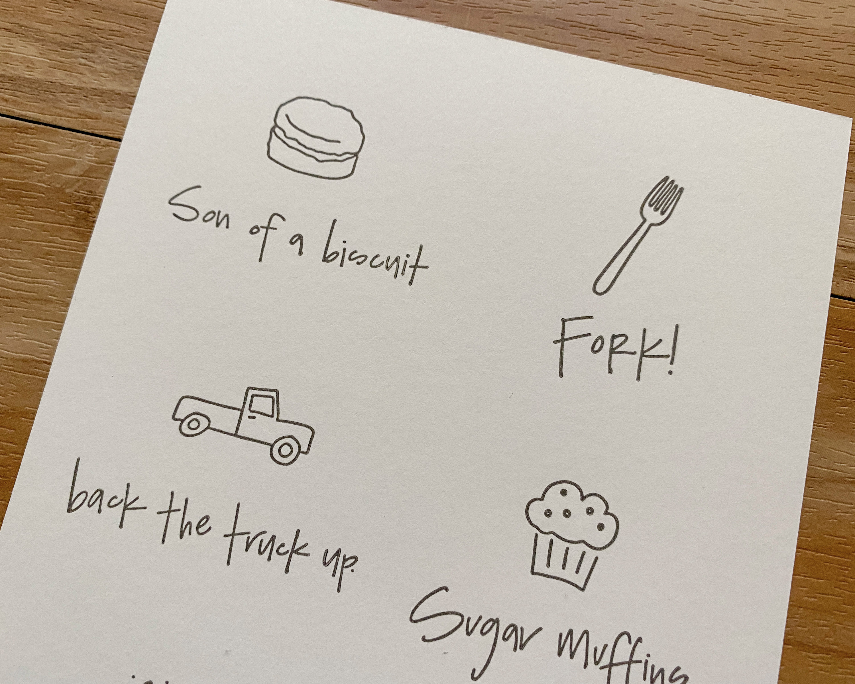 fake-curse-words-letterpress-cards-minimal-greeting-card-blank-greeting