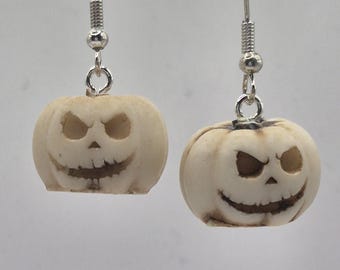 Handmade pumpkin Earrings