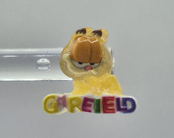 Garfield Cat Stud Earrings – Cartoon Character Jewelry