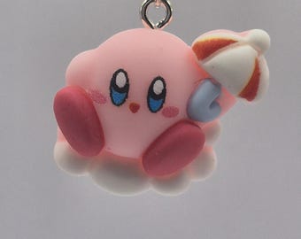 Kirby with his umbrella earrings on 925 hooks