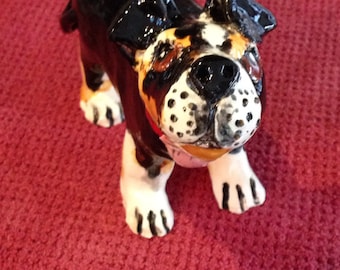 Custom pet sculpture or memorial hand made is US  from a lump of clay