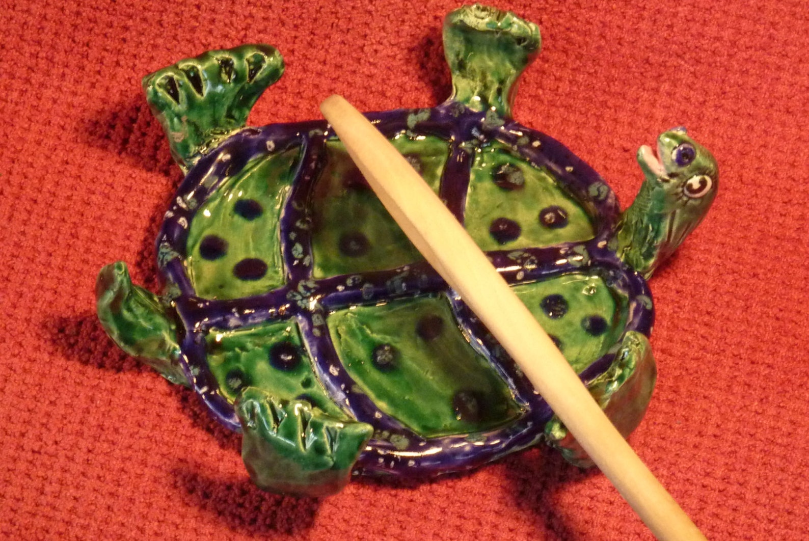 Funky Turtle Spoon Rest Pick Your Colors Hand Built in USA Etsy