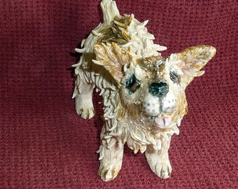 Dog or Pet sculpture custom  in USA of your favorite furry friend Gift Certificates available