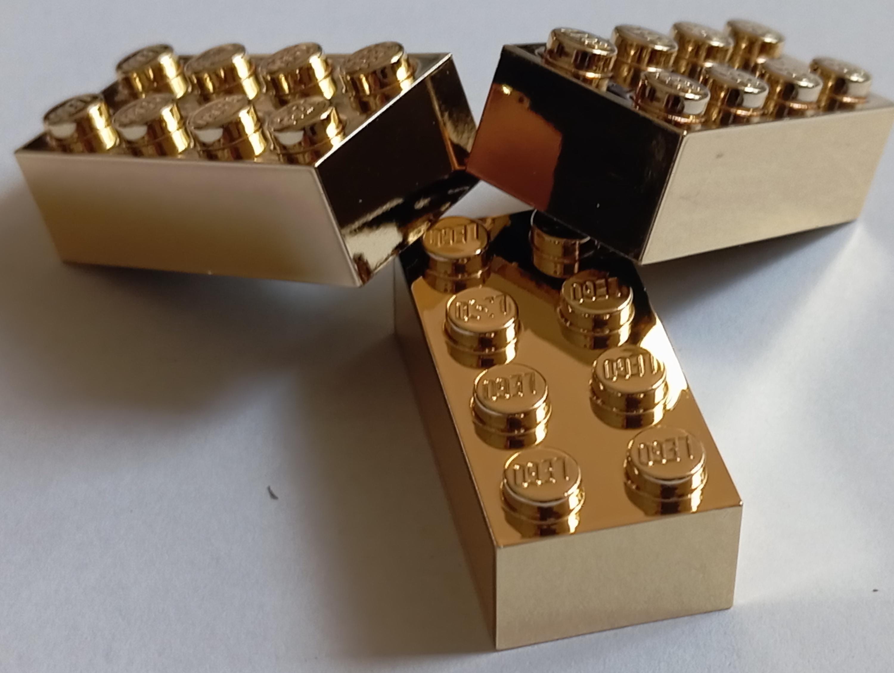 Gold Plated 24k Gold Lego Brick Color Lego Block Gold Buy Lego