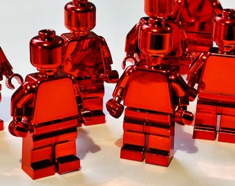 Lego minifigure Chrome Red - NEW custom - price for 1 piece