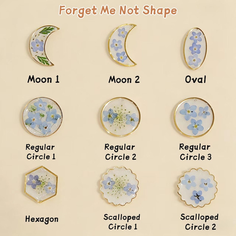 Memorial Urn Suncatcher, Forget Me Not Flower, Hanging Decor Human Ashes Keepsake, Rainbow Maker, Pet Memorial Gift image 5
