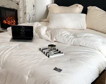 Satin Cotton Soya Fibre Winter Quilt