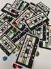 90's themed mixtape personalized  confetti table toss sign pieces. 90's party decor, table scape, too lagit,90's craze parties, rap mix tape 