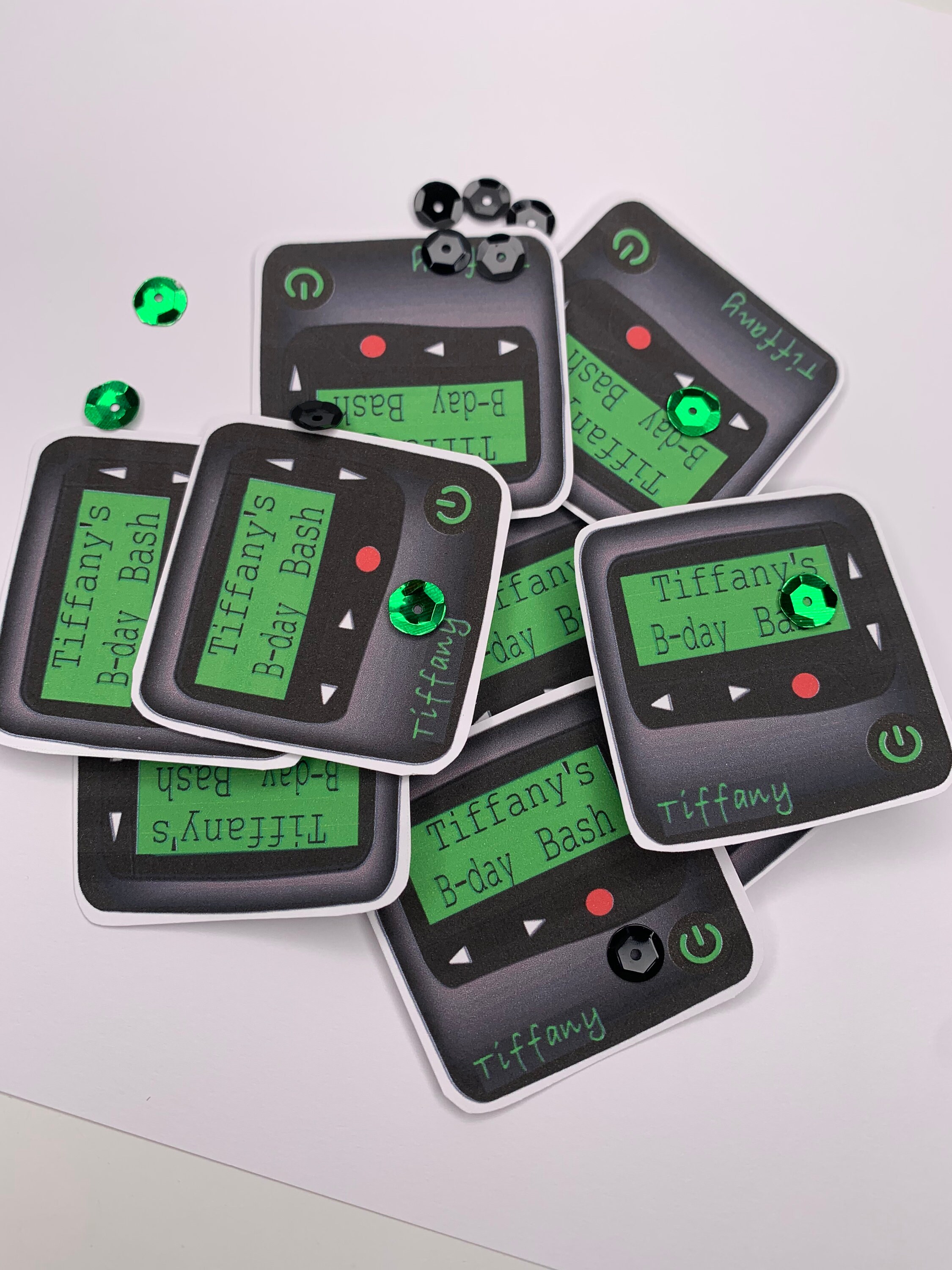 90's Themed Ol School 24 Pc Beepers Pagers Personalized Etsy UK