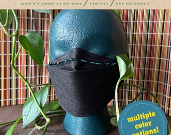 Mask Chain - "Keeping Us Safe" in Morse Code / KN95, N95, KF94 Face Mask Jewelry Accessory