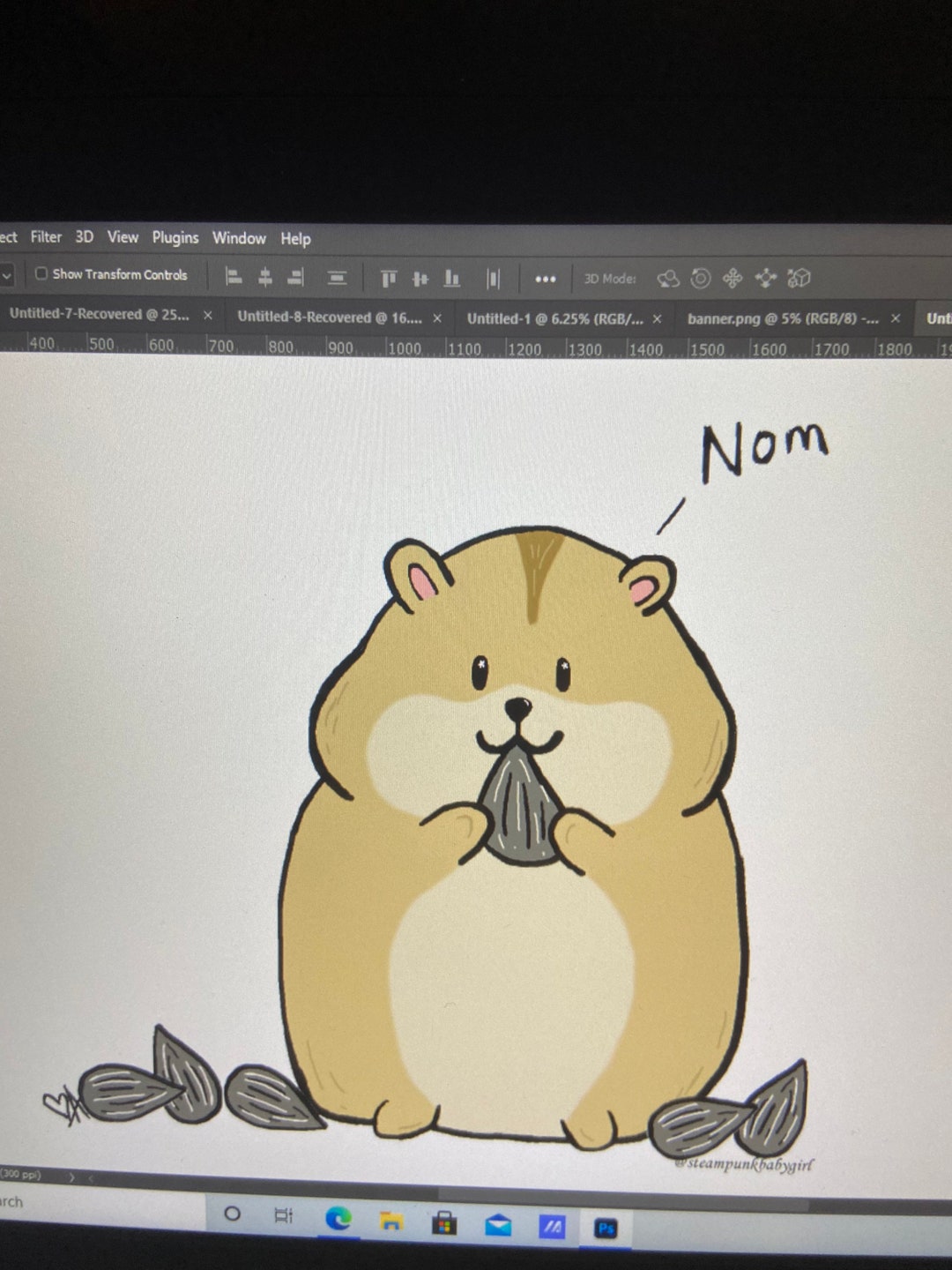 Nom Cute Hamster Art Print Cartoon Portrait 5x7 Art Print - Etsy Nom Cute Hamster Art Print Cartoon Portrait 5x7 Art Print - Etsy