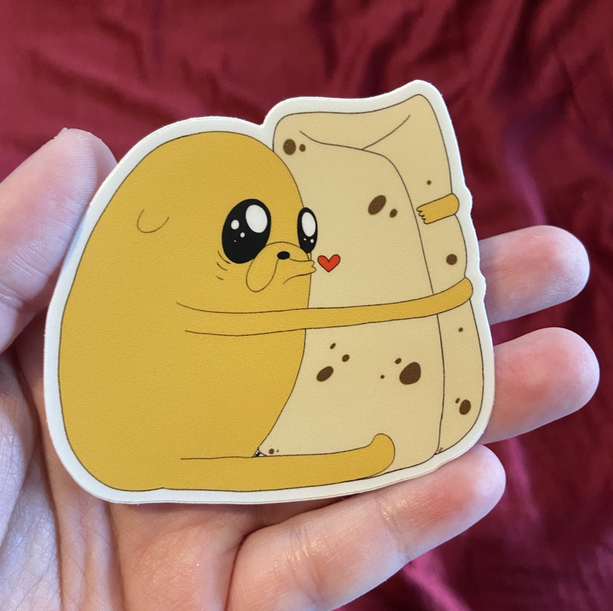 I Love You Everything Burrito Jake the Dog Adventure Time - Etsy