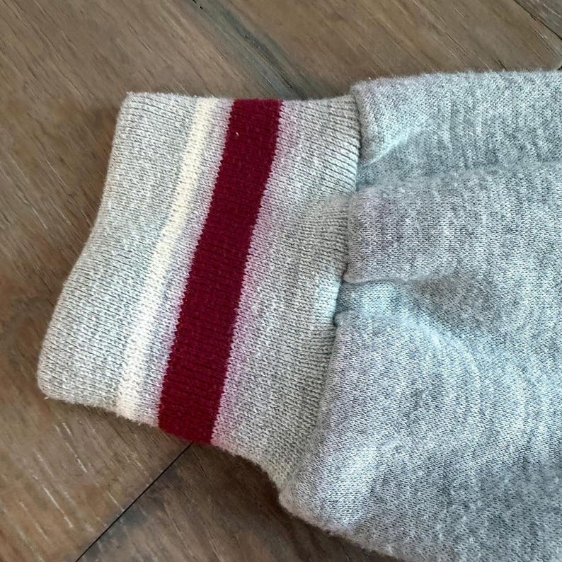 Vintage Nike 1980s Nike Full Zip Jacket Cotton Swoosh Coat ~ 1980s ~ Size Small image 6