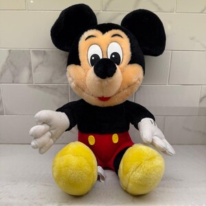 Vintage Minnie AND Mickey Mouse Stuffed Animals, Plush Toys ~ Disneyland Walt Disney World ~14" afbeelding 8