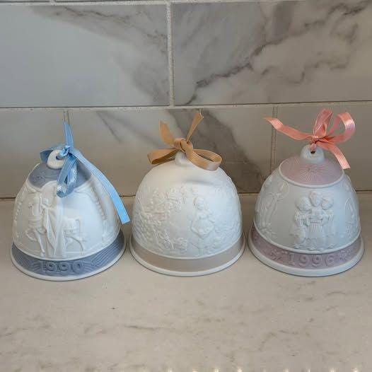 Lladro Christmas Bell 1990 - Etsy