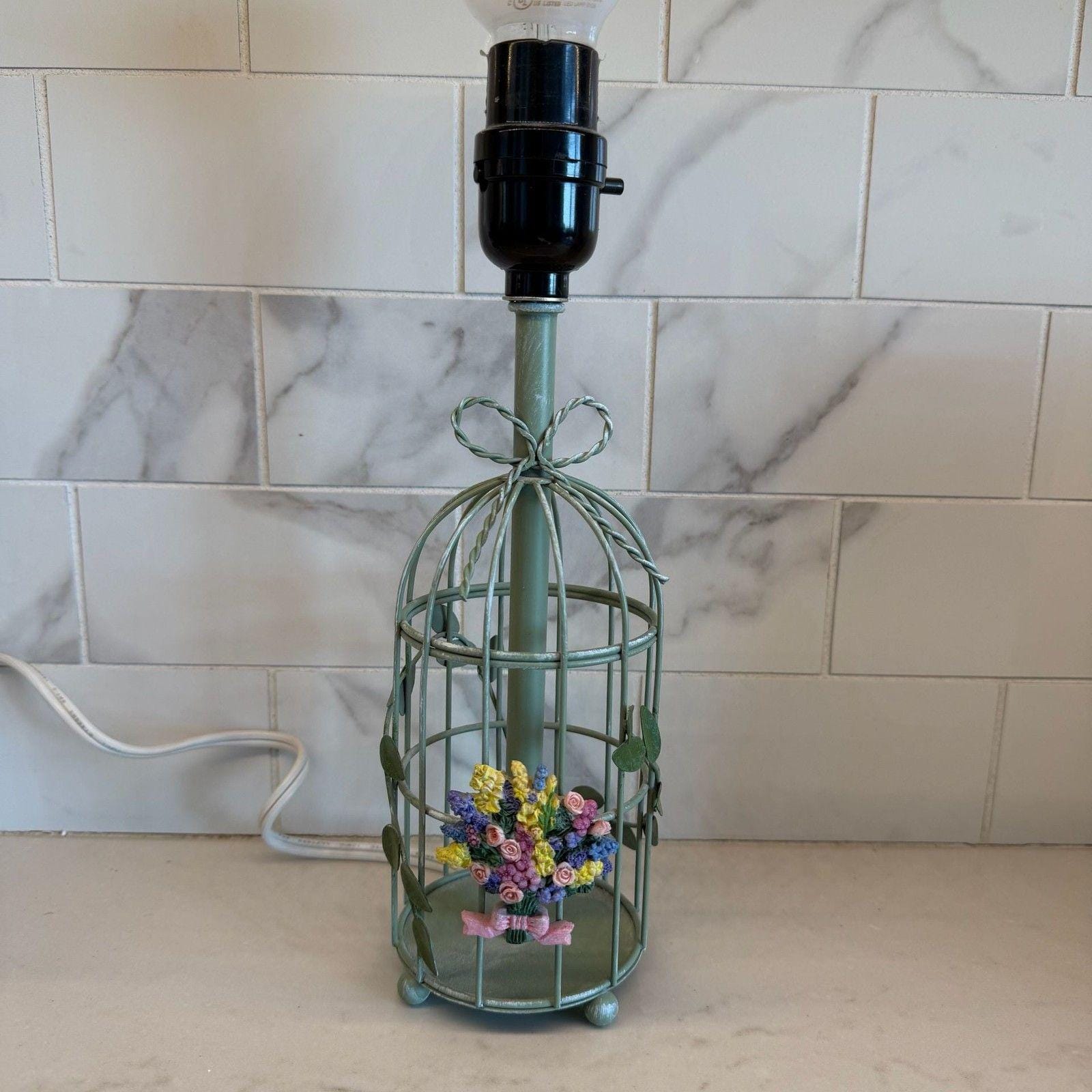 Birdcage Floor Lamp - Etsy Birdcage Floor Lamp - Etsy