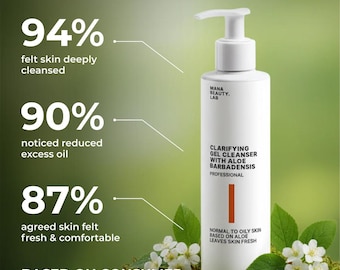 klärendes Gel | Natürlicher Reiniger | Mana Beauty Lab Hautpflege