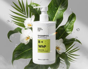 Shampoo with Betaine & Wheat Protein | Natural Shampoo | Mana Beauty Lab Skincare