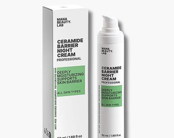 Ceramide Barrier Nachtcreme | Natürliche Feuchtigkeitscreme | Mana Beauty Lab Hautpflege